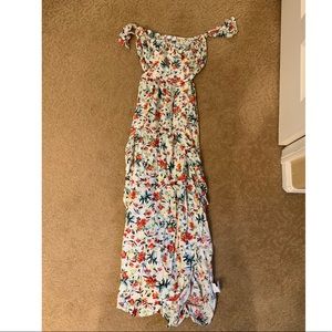 Floral maxi dress
